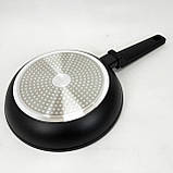 Сковорода для готування на індукційній плиті Magio MG-1174 24 см, Сковорода для порційного приготування OH-50, фото 4