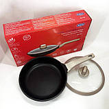 Практична сковорідка, Сковорода з легкого алюмінію, Нова алюмінієва сковорода, Сковороди без масла GZ-87, фото 6