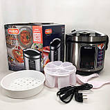 Побутові мультиварки рисоварки MAGIO, Бюджетна мультиварка, Мультиварка 5 л Практична OY-65, фото 5