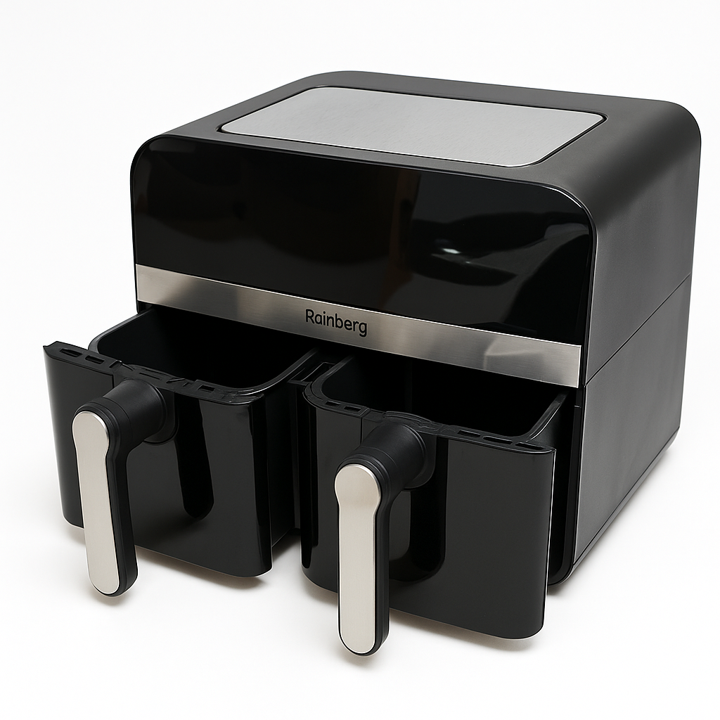 Аэрогриль 7 литров Rainberg RB-2290 4200 Вт 13 л, Безмасляна фритюрниця без масла WT-10, фото 1