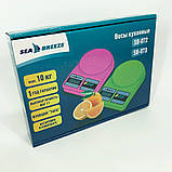 Ваги вага для кухні SeaBreeze SB-073, Електронні ваги для приготування їжі кухонні харчування RM-65, фото 4