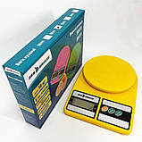 Ваги кухонні акумуляторні, Компактні та зручні ваги для кухні Точні для кухні LP-61, фото 4