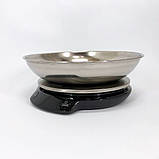 Прості кухонні ваги з чашею тарілкою, Ваги настільні зі знімною чашею, функція відмінування тари DW-36, фото 7