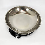 Прості кухонні ваги з чашею тарілкою, Ваги настільні зі знімною чашею, функція відмінування тари DW-36, фото 9