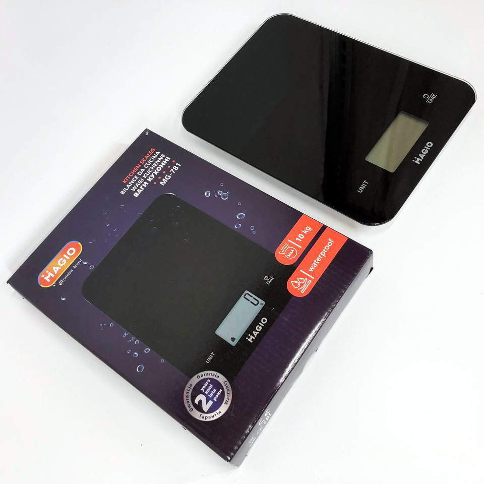 Настільні кухонні ваги з підсвічуванням екрану MAGIO, Кухонні ваги професійні вага для кухні GD-84, фото 1