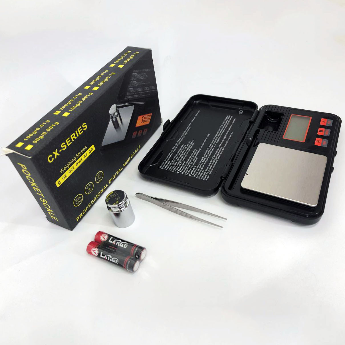 Електронні ваги для ювелірних каменів CX-Toolbox, Ваги грамові високоточні кишенькові портативні QB-17, фото 1