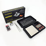 Електронні ваги для ювелірних каменів CX-Toolbox, Ваги грамові високоточні кишенькові портативні QB-17, фото 5