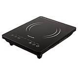 Портативна плита електро, Надійна настільна плита для дому, Потужна одноконфорочна електроплита NM-34, фото 3