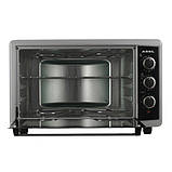 Електричні печі для випічки ASEL AF-50-23 1500 Вт 50 Л, Настільний електричний гриль з таймером KB-53, фото 5