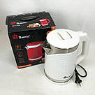 Сучасний електричний чайник, Електрочайники металеві для дому, Електрочайник з індикатором включення HZ-87, фото 3