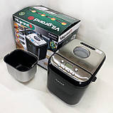 Електрична побутова хлібопічка ViLgrand, Електр Домашня випічка хлібопічка з РК-дисплеєм DI-98, фото 2