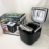 Електрична побутова хлібопічка ViLgrand, Електр Домашня випічка хлібопічка з РК-дисплеєм DI-98, фото 10