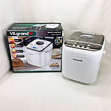 Хлібопічка з відстрочкою старту ViLgrand VBM6091 600 Вт, 19 програм, Бюджетна хлібопіч BL-69, фото 5