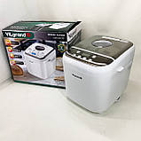 Хлібопічка з відстрочкою старту ViLgrand VBM6091 600 Вт, 19 програм, Бюджетна хлібопіч BL-69, фото 6