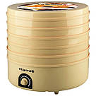 Електросушарка для грибів, Сушарка для фруктів, Хороша сушарка для фруктів Побутова ягід ZX-26, фото 5