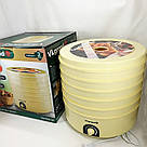 Електросушарка для грибів, Сушарка для фруктів, Хороша сушарка для фруктів Побутова ягід ZX-26, фото 10