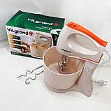 Хороший міксер для тіста ViLgrand VHM3017B 300 Вт, Міксер для хлібного тіста Ручний випічки TS-40, фото 2