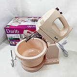 Ручний міксер для яєць і тіста, Міцний ручний міксер для щоденного використання їжі QW-45, фото 8