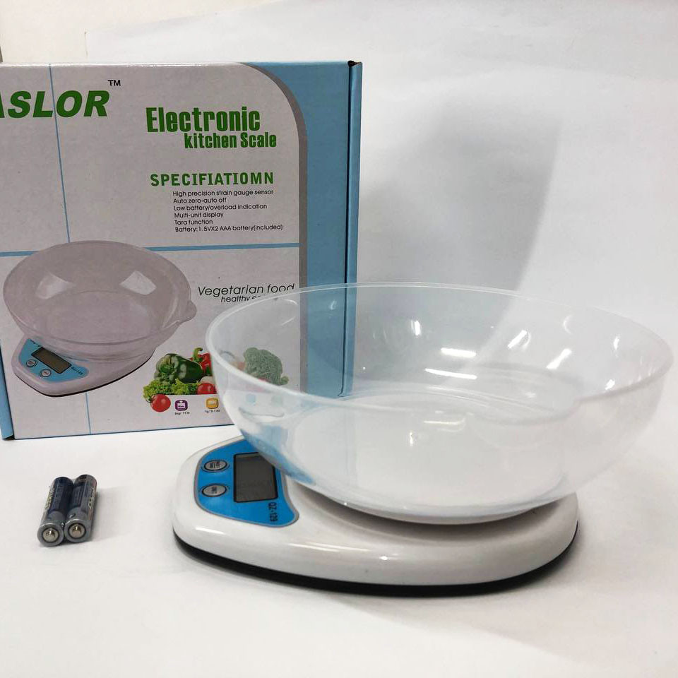 Точні електронні ваги для товарів QZ-129A 5кг, Кухонні ваги для кондитера Кухонні на акумуляторі KV-38, фото 1