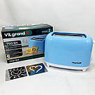 Тостер для підсмажування тостів VILGRAND, Тостер для хрустких бутербродів подвійний QN-20, фото 8