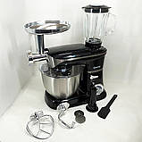 Міксер для тіста на паски Rainberg, Кухонний помічник міксер тістомісильник планетарний YQ-76, фото 3