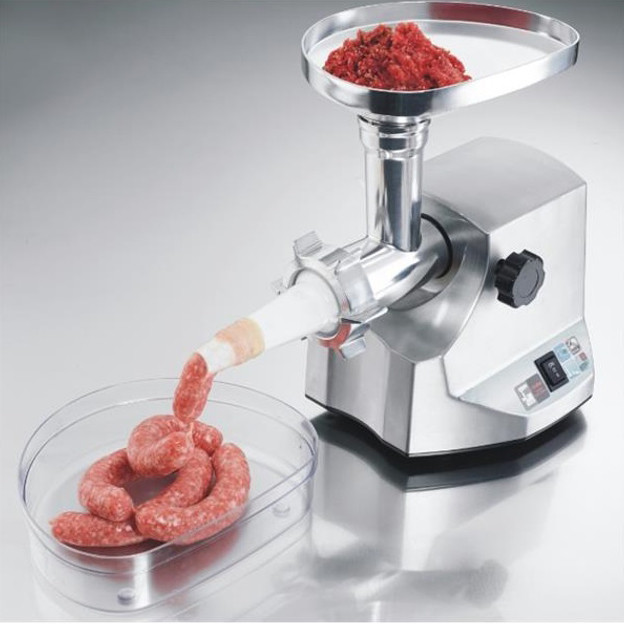 Електрична м'ясорубка з безліччю насадок ViLgrand М'ясорубка для подрібнення 'яса і риби FK-15, фото 1