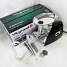 Потужна м'ясорубка з насадками для ковбас ViLgrand, Потужна побутова м'ясорубка для дому QD-61, фото 2