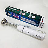 Блендер із захистом від розбризкування, Електричний блендер для збивання Портативний для смузі DN-93, фото 8