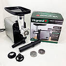 Кращі електро м'ясорубки для дому, М'ясорубка з функцією овочерізки 'ясорубка кухонна шнекова SC-17, фото 2