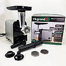 Кращі електро м'ясорубки для дому, М'ясорубка з функцією овочерізки 'ясорубка кухонна шнекова SC-17, фото 3