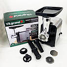 Кращі електро м'ясорубки для дому, М'ясорубка з функцією овочерізки 'ясорубка кухонна шнекова SC-17, фото 4