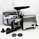 Кращі електро м'ясорубки для дому, М'ясорубка з функцією овочерізки 'ясорубка кухонна шнекова SC-17, фото 6