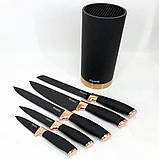 Кухонний набір ножів для нарізання Magio MG-1091, Набір ножів для кожної кухні побутовий SL-76, фото 6