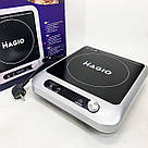 Варильна настільна плита Magio MG-145 2000 Вт, Інфрачервона плита для дому, Електроплита інфрачервона NP-95, фото 4