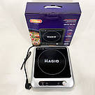 Варильна настільна плита Magio MG-145 2000 Вт, Інфрачервона плита для дому, Електроплита інфрачервона NP-95, фото 6