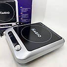Варильна настільна плита Magio MG-145 2000 Вт, Інфрачервона плита для дому, Електроплита інфрачервона NP-95, фото 10