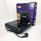 Домашня електрична плита Magio MG-145 2000 Вт, Електрична настільна плита Надійна кухонна AN-95, фото 4