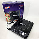 Домашня електрична плита Magio MG-145 2000 Вт, Електрична настільна плита Надійна кухонна AN-95, фото 5