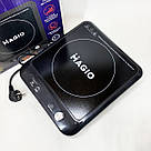 Домашня електрична плита Magio MG-145 2000 Вт, Електрична настільна плита Надійна кухонна AN-95, фото 3