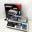 Ваги електронні торгові цифрові MATARIX, Ваги для ринку Електронні для зважування предметів TH-46, фото 6