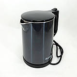 Електричний чайник з функцією автовідключення MAGIO MG-503 1100 Вт 1 л, Якісний домашній чайник YQ-87, фото 6