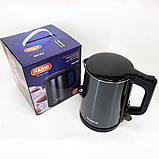 Електричний чайник з функцією автовідключення MAGIO MG-503 1100 Вт 1 л, Якісний домашній чайник YQ-87, фото 7