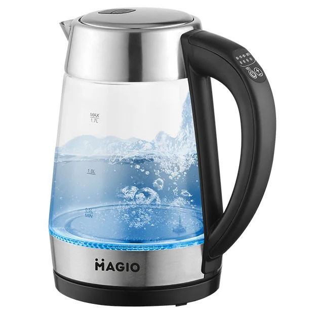 Електрочайник зручний MAGIO, Електричний чайник з індикатором живлення, Надійний електрочайник LB-78, фото 1