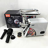 М'ясорубки з соковижималкою і шинковкою RAF, М'ясорубка компактна 'ясорубка реверс насадки RD-65, фото 2