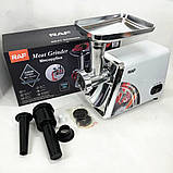 М'ясорубки з соковижималкою і шинковкою RAF, М'ясорубка компактна 'ясорубка реверс насадки RD-65, фото 3