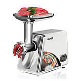 М'ясорубки з соковижималкою і шинковкою RAF, М'ясорубка компактна 'ясорубка реверс насадки RD-65, фото 5