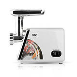 М'ясорубки з соковижималкою і шинковкою RAF, М'ясорубка компактна 'ясорубка реверс насадки RD-65, фото 7