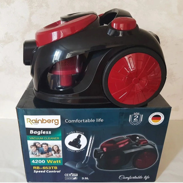 Промислові пилососи контейнер Rainberg, Циклонний пилосос з контейнером для збору пилу PW-41, фото 1