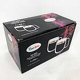 Склянки з подвійним дном, Скляна кавова кружка з подвійними стінками, Склянки для чаю подвійні IW-73, фото 5