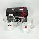 Подвійна склянка для кави Con Brio CB-8535-2 350 мл 2 шт, Чашки з подвійним дном для чаю ZA-67, фото 2